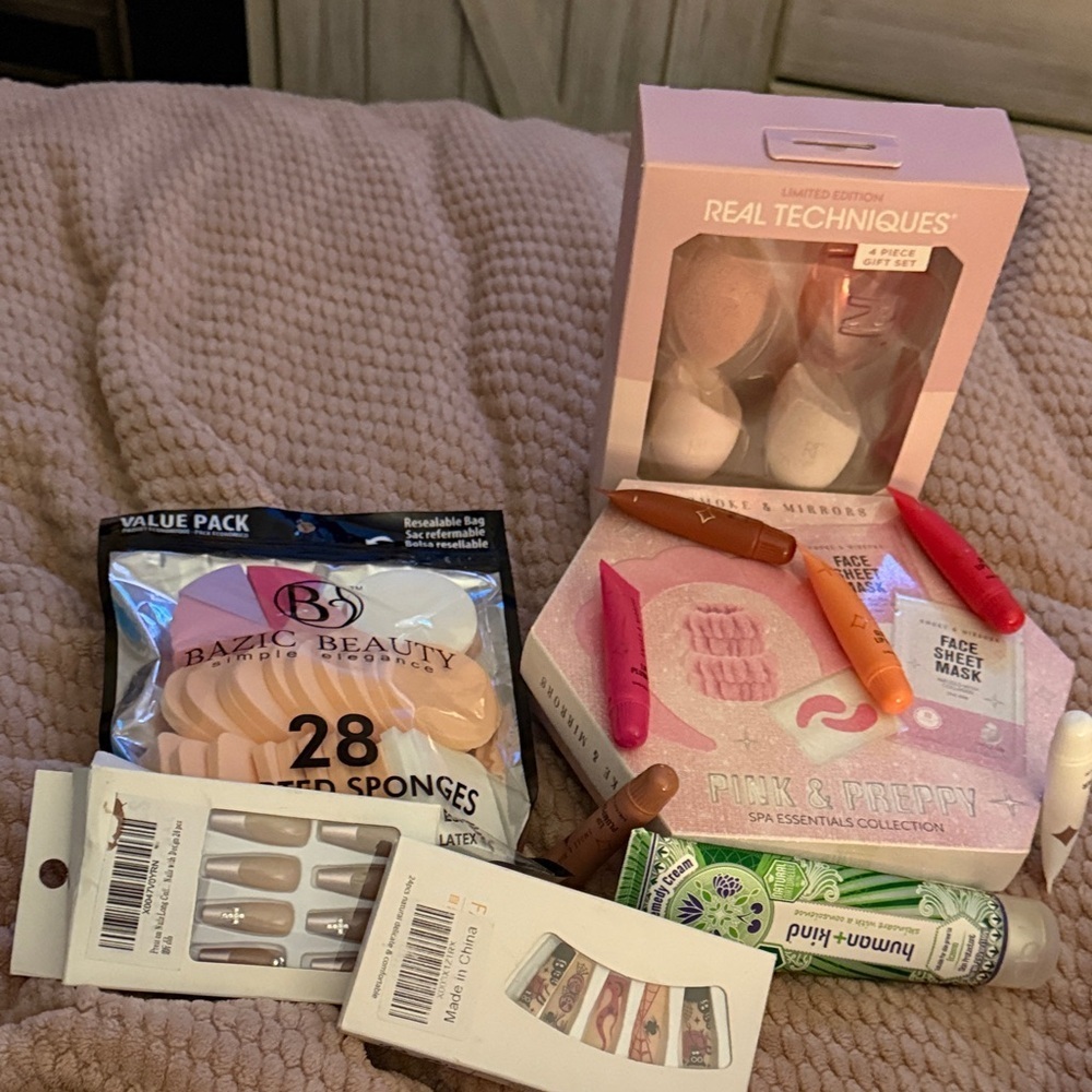 Beauty and Skincare Bundle with Sponges and Masks
